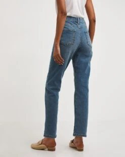 24/7 Western Blue Straight Leg Jeans| Vintage Blue 9 24/7 Western Blue Straight Leg Jeans| Vintage Blue -Trendy Rae Sales y01fc024707w