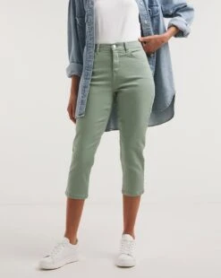 Khaki 24/7 Crop Jean| Khaki 8 Khaki 24/7 Crop Jean| Khaki -Trendy Rae Sales y01fc607720w