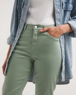 Khaki 24/7 Crop Jean| Khaki 9 Khaki 24/7 Crop Jean| Khaki -Trendy Rae Sales y01fc607721w