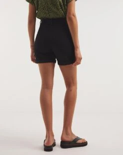 Black 24/7 Mid Shorts| Black 9 Black 24/7 Mid Shorts| Black -Trendy Rae Sales y01fc779734w