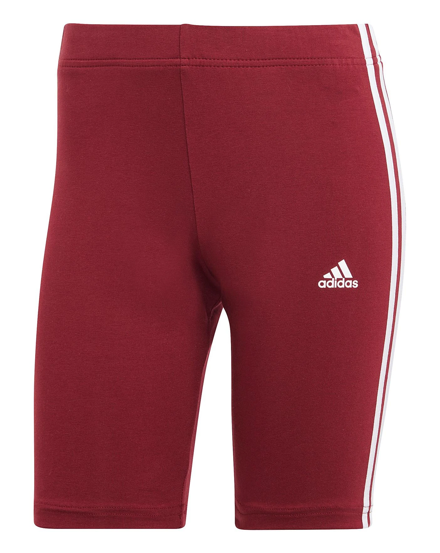 Adidas 3S Bike Shorts| Red 4 Adidas 3S Bike Shorts| Red - Image 2