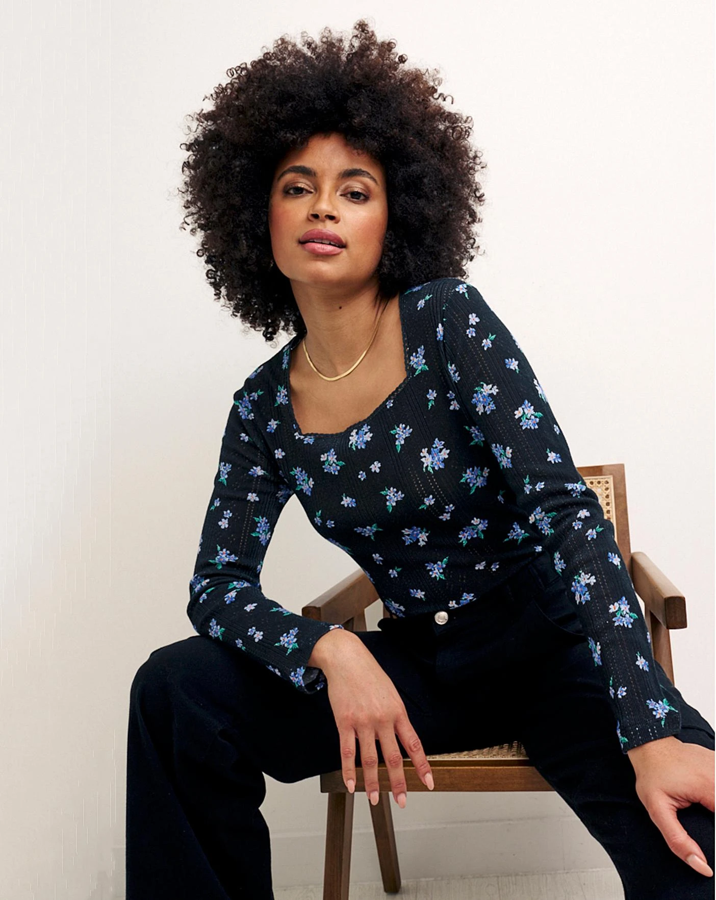 Nobody's Child Carey Top| Black 4 Nobody's Child Carey Top| Black - Image 2