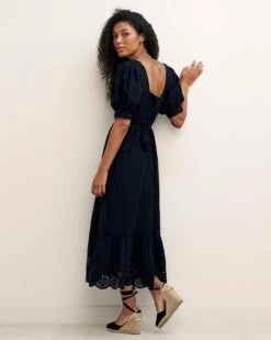 Nobody's Child Isla Midi Dress| Black -Trendy Rae Sales y01gq863500s