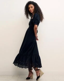 Nobody's Child Isla Midi Dress| Black -Trendy Rae Sales y01gq863503s