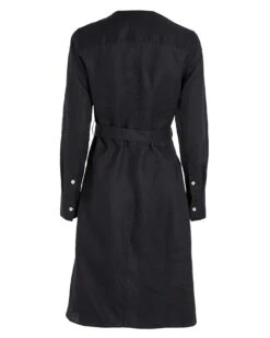 Calvin Klein Linen Midi Dress| Black -Trendy Rae Sales y01gq938501s