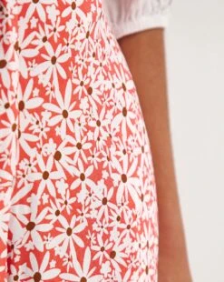 Floral Print Formal Spun Viscose Wide Leg Trouser| Pink Multi-coloured -Trendy Rae Sales y01gz353738w