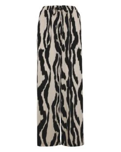 Zebra Print Crinkle Wide Leg Trousers| Zebra 11 Zebra Print Crinkle Wide Leg Trousers| Zebra -Trendy Rae Sales y01gz655759s