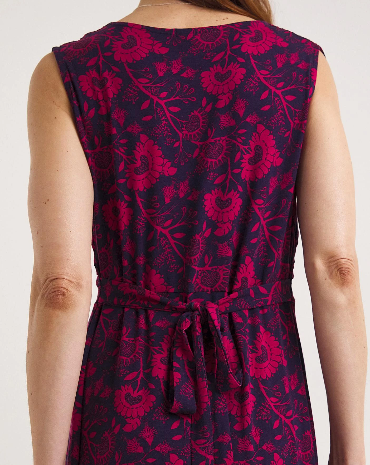 Joe Browns Must Have Marvellous Floral Print Maxi Dress| Plum 4 Joe Browns Must Have Marvellous Floral Print Maxi Dress| Plum - Image 2