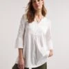 Joe Browns Jersey Easy Breezy Top| White 2 Joe Browns Jersey Easy Breezy Top| White -Trendy Rae Sales y01if882723w