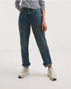 24/7 Vintage Indigo Boyfriend Jeans Made With Organic Cotton| Vintage Indigo -Trendy Rae Sales y01nb616732w