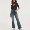 24/7 Vintage Blue Bootcut Jeans Made With Organic Cotton| Vintage Blue -Trendy Rae Sales y01nb617735w