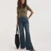 24/7 Vintage Indigo Wide Leg Jeans Made With Organic Cotton| Vintage Indigo -Trendy Rae Sales y01nb624735w