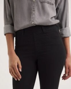Amber Black Pull On Skinny Jeggings| Black -Trendy Rae Sales y01nb625738w