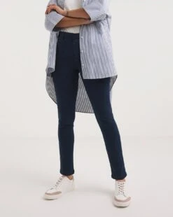 Bella Dark Indigo Pull On Slim Leg Jeggings| Dark Indigo -Trendy Rae Sales y01nb663736w