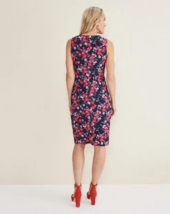 Phase Eight Aurelia Floral Dress| Navy Multi -Trendy Rae Sales y01nl288570s