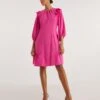 Joanna Hope Frill Shoulder Dress| Pink 2 Joanna Hope Frill Shoulder Dress| Pink -Trendy Rae Sales y01ow725740w