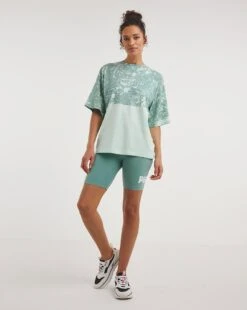 PUMA Essential Logo Cycle Shorts| Sage