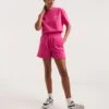 Pink Soda Krome Shorts| Pink -Trendy Rae Sales y01ps027730w