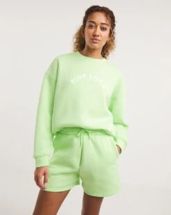 Pink Soda Krome Shorts| Green