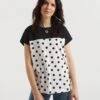 Mono Spot Value Cotton Colour Block Yoke Short Sleeve Top| Mono Spot 2 Mono Spot Value Cotton Colour Block Yoke Short Sleeve Top| Mono Spot -Trendy Rae Sales y01qb592750w