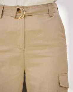 Sosandar Utility Trouser| Taupe -Trendy Rae Sales y01re107613s