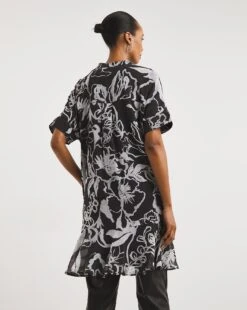 Religion Sublime Tunic| Black/White -Trendy Rae Sales y01ux267748w