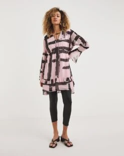 Religion Ashley Tunic Dress| Pink Multi-coloured 11 Religion Ashley Tunic Dress| Pink Multi-coloured -Trendy Rae Sales y01ux331733w