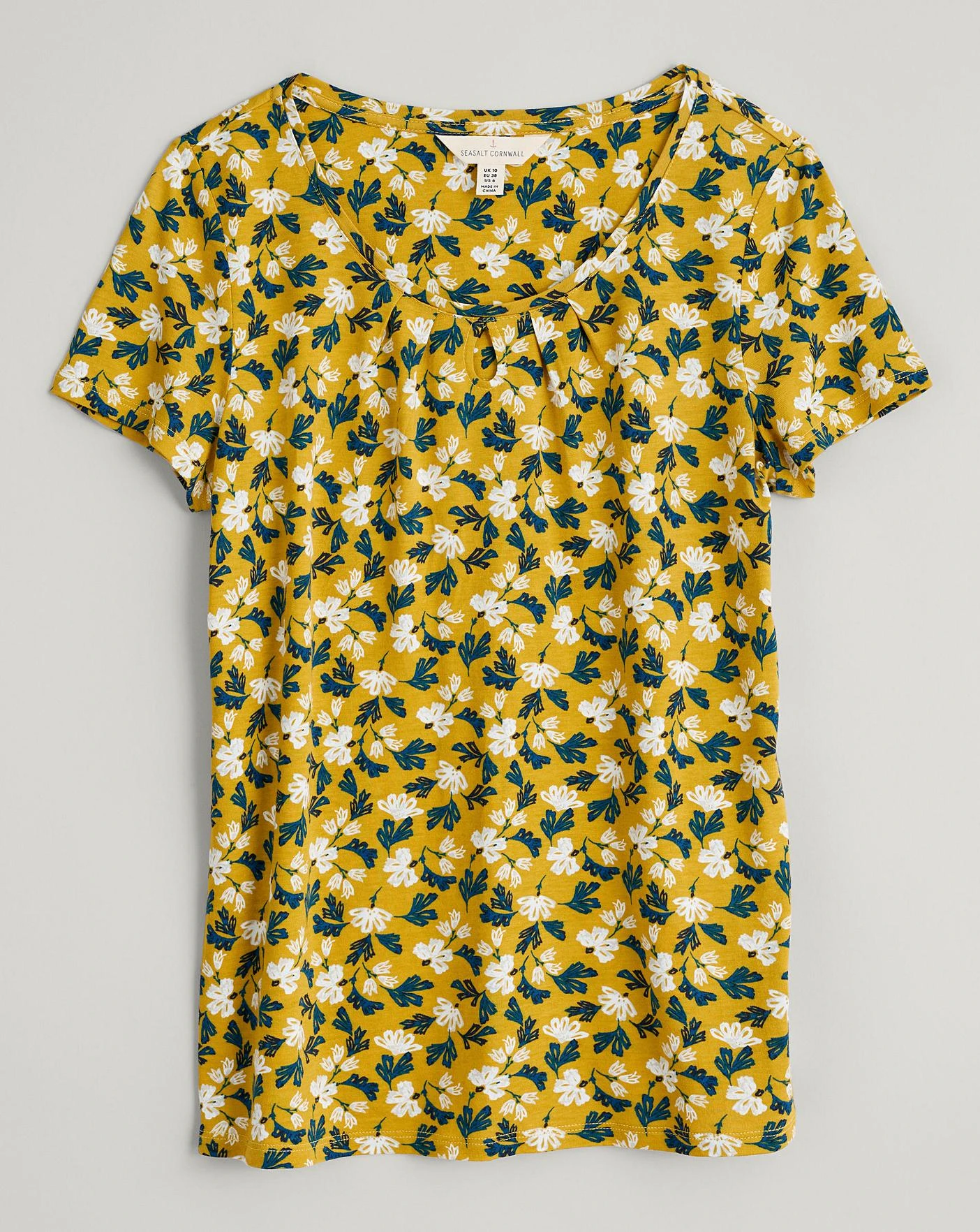 Seasalt Appletree Top| Yellow Multi-coloured 6 Seasalt Appletree Top| Yellow Multi-coloured - Image 4