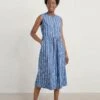 Seasalt Creek Cottage Dress| Blue/White