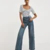 24/7 Light Mid Wash Wide Leg Jeans| Light Medium -Trendy Rae Sales y01uy959954w