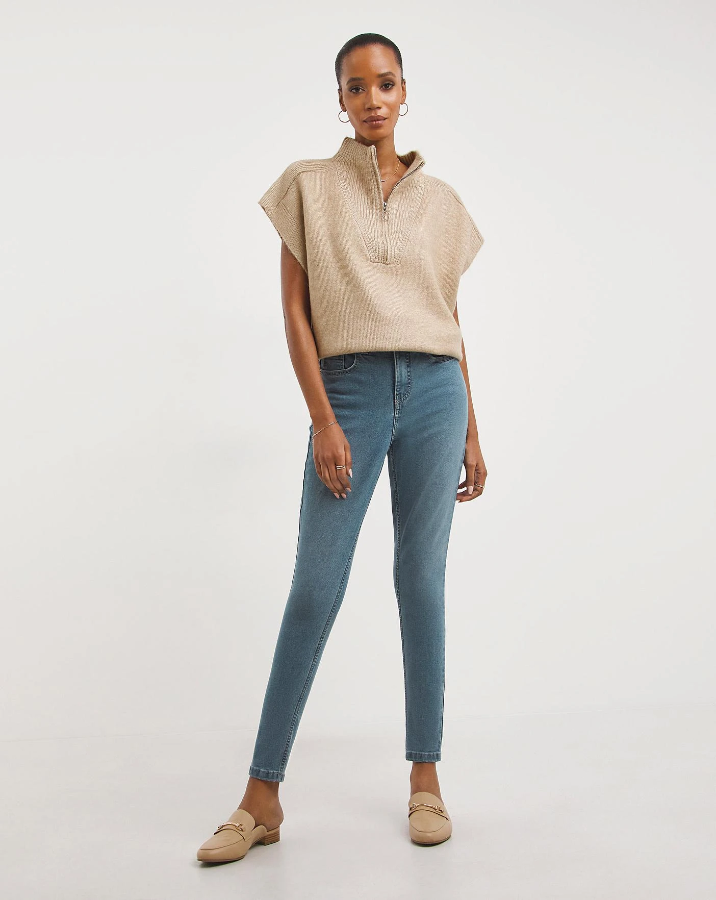 24/7 Blue Skinny Jeans| Blue 3 24/7 Blue Skinny Jeans| Blue