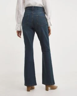 24/7 Authentic Blue Bootcut Jeans| Mid Blue -Trendy Rae Sales y01uy968954w