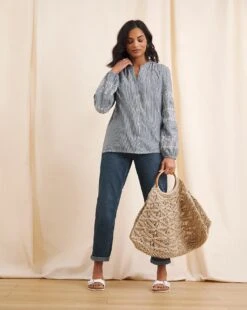 Anise Heather Vintage Blue Girlfriend Jean| Vintage Blue