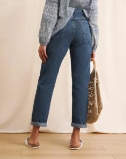 Anise Heather Vintage Blue Girlfriend Jean| Vintage Blue -Trendy Rae Sales y01vk045503w