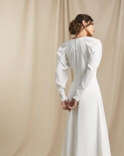 Joanna Hope Ivory Embellished Bridal Midi Dress| Ivory -Trendy Rae Sales y01wi495500w