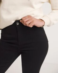 Lexi Black High Waist Super Soft Slim Leg Jeans| Black -Trendy Rae Sales y01yy919735w