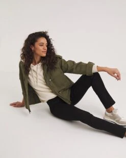 Lexi Black High Waist Super Soft Slim Leg Jeans| Black