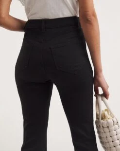 Kim Black High Waist Super Soft Bootcut Jeans| Black 9 Kim Black High Waist Super Soft Bootcut Jeans| Black -Trendy Rae Sales y01yy926737w