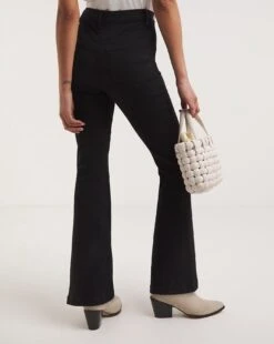 Kim Black High Waist Super Soft Bootcut Jeans| Black 8 Kim Black High Waist Super Soft Bootcut Jeans| Black -Trendy Rae Sales y01yy926738w