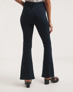 Kim Dark Indigo High Waist Super Soft Bootcut Jeans| Dark Indigo -Trendy Rae Sales y01yy930738w