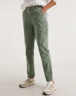 Khaki Stretch Chino Trousers| Khaki -Trendy Rae Sales y01zh408716w