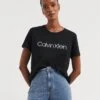 Calvin Klein Core Logo T-Shirt| Black