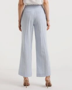 Sky Blue Wide Leg Trousers| Sky Blue -Trendy Rae Sales y01zv895733w