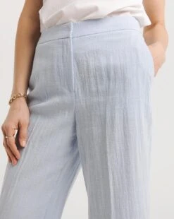 Sky Blue Wide Leg Trousers| Sky Blue -Trendy Rae Sales y01zv895735w