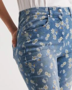 Joe Browns Daisy Dreamer Cropped Jeans| Blue -Trendy Rae Sales y01zy131750w