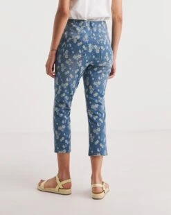 Joe Browns Daisy Dreamer Cropped Jeans| Blue -Trendy Rae Sales y01zy131751w