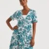 Joe Browns Jersey Floral Tunic| Blue Multi-coloured 2 Joe Browns Jersey Floral Tunic| Blue Multi-coloured -Trendy Rae Sales y01zy314746w