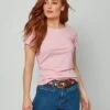 Joe Browns Basic T-Shirt| Pink -Trendy Rae Sales y01zy438500s