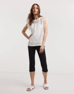 Julipa Pull On Capri Trouser