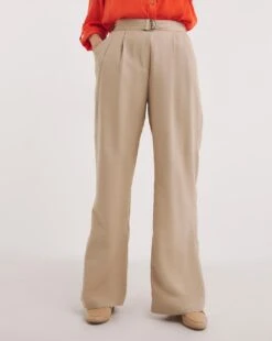 Julipa Linen Trouser| Stone -Trendy Rae Sales y07eg487736w